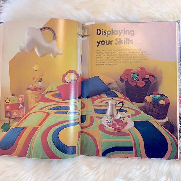 Rare1978 Hardcover Better Homes & Gardens Appliqué Illustrated 52 Craft Projects - Picture 8 of 16